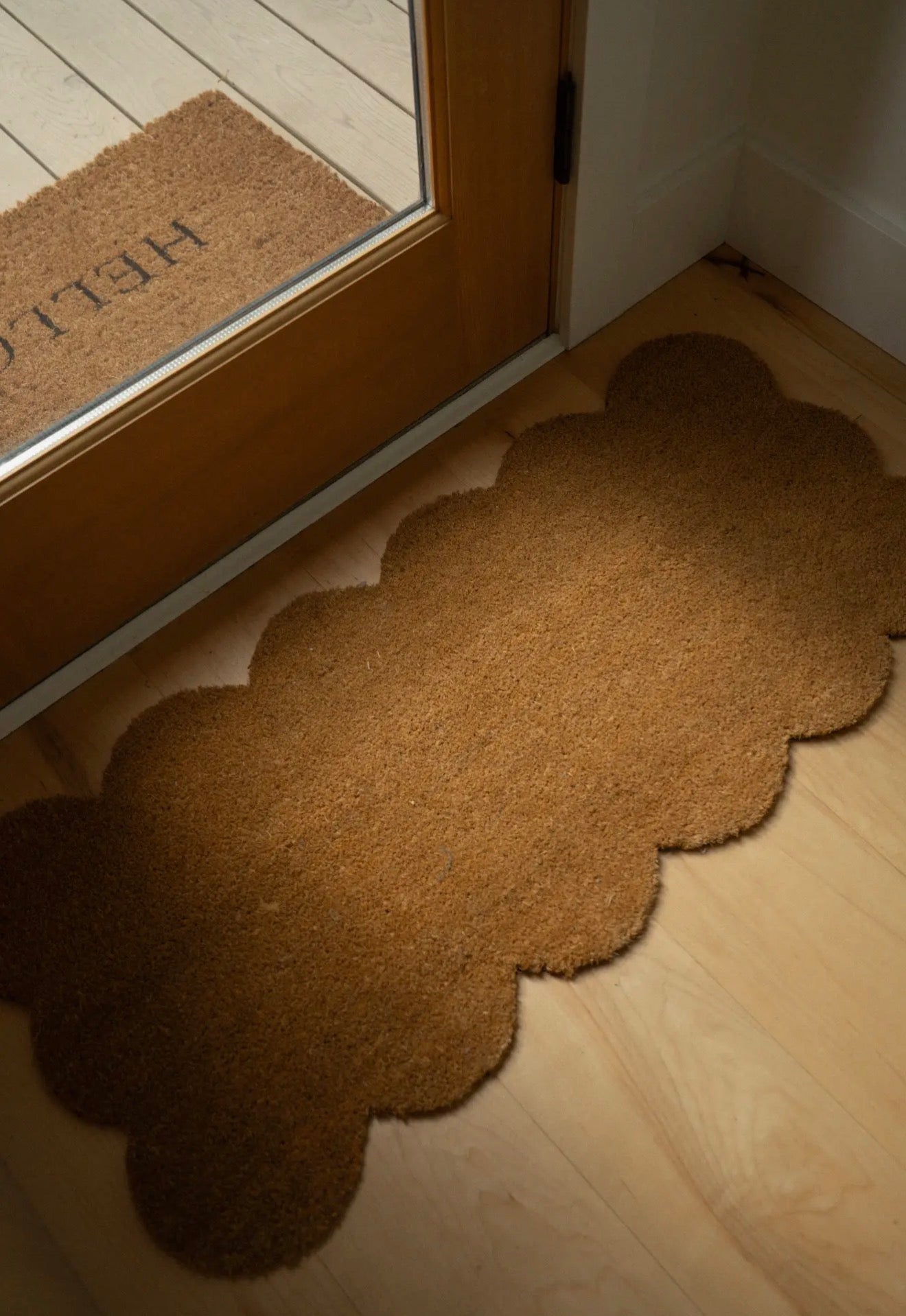 Scalloped Doormat