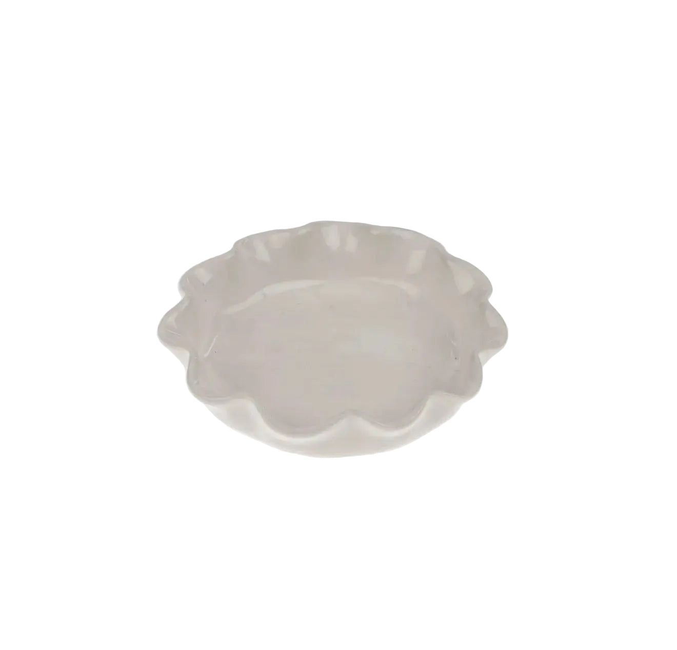 Calypso Scalloped Dessert Plate