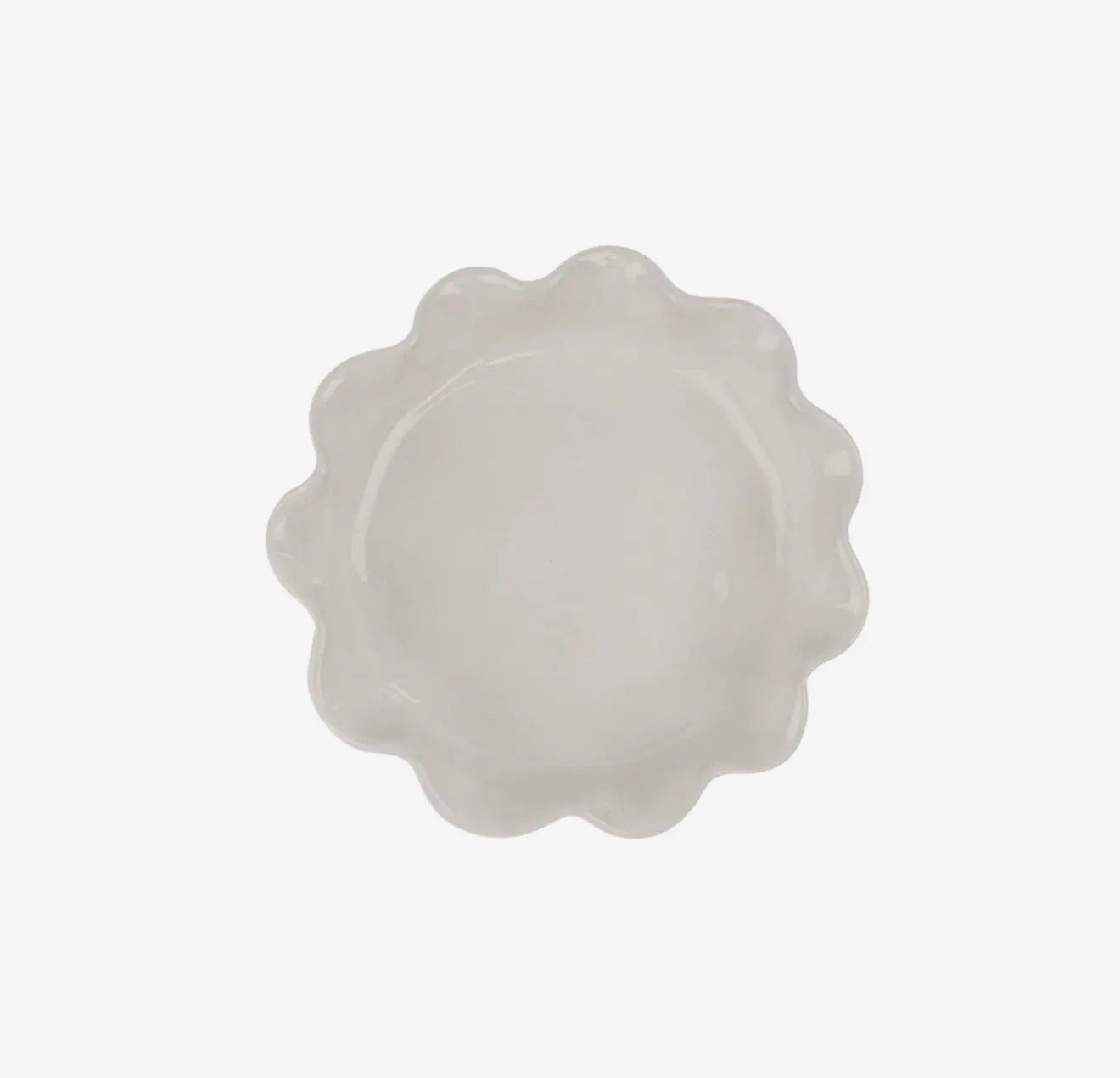 Calypso Scalloped Dessert Plate