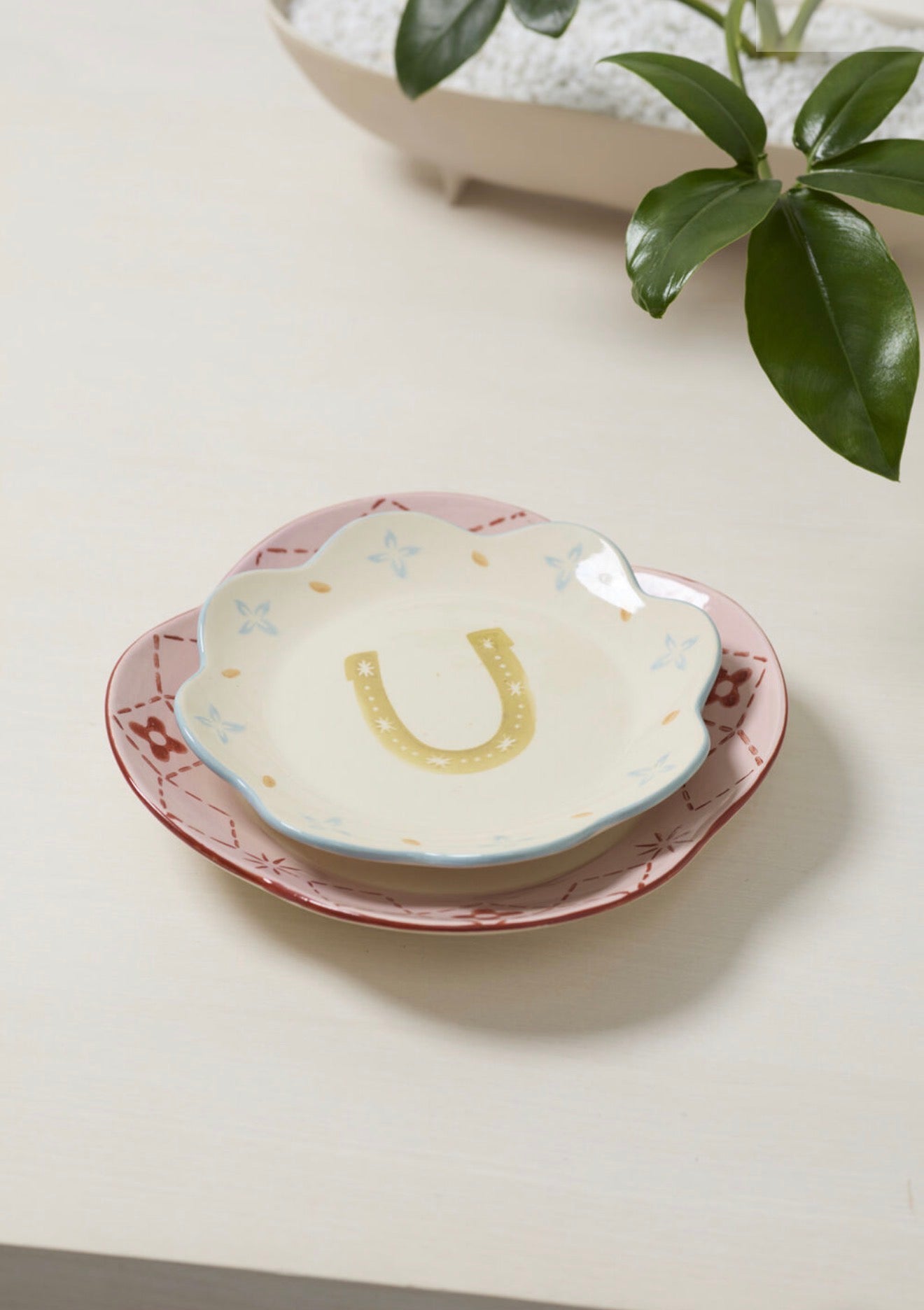 Good Luck Horse Shoe Plate