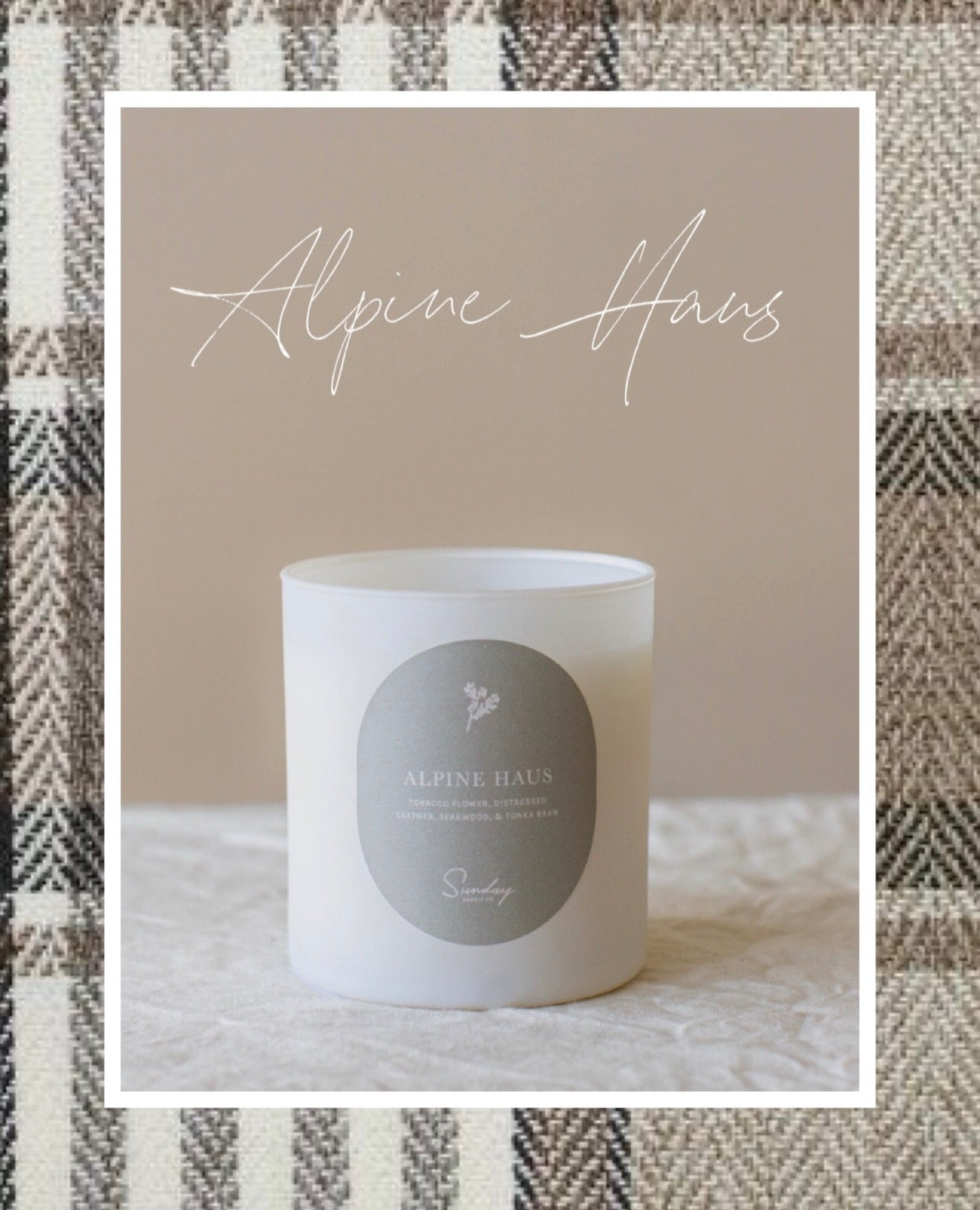 Alpine Haus Scented Candle