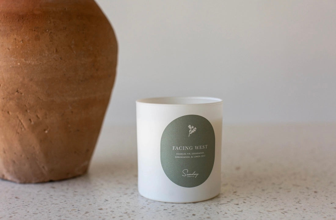 Facing West Scented Candle