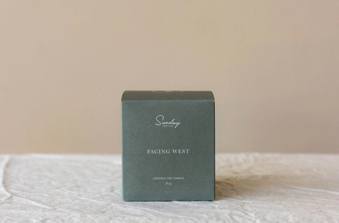 Facing West Scented Candle