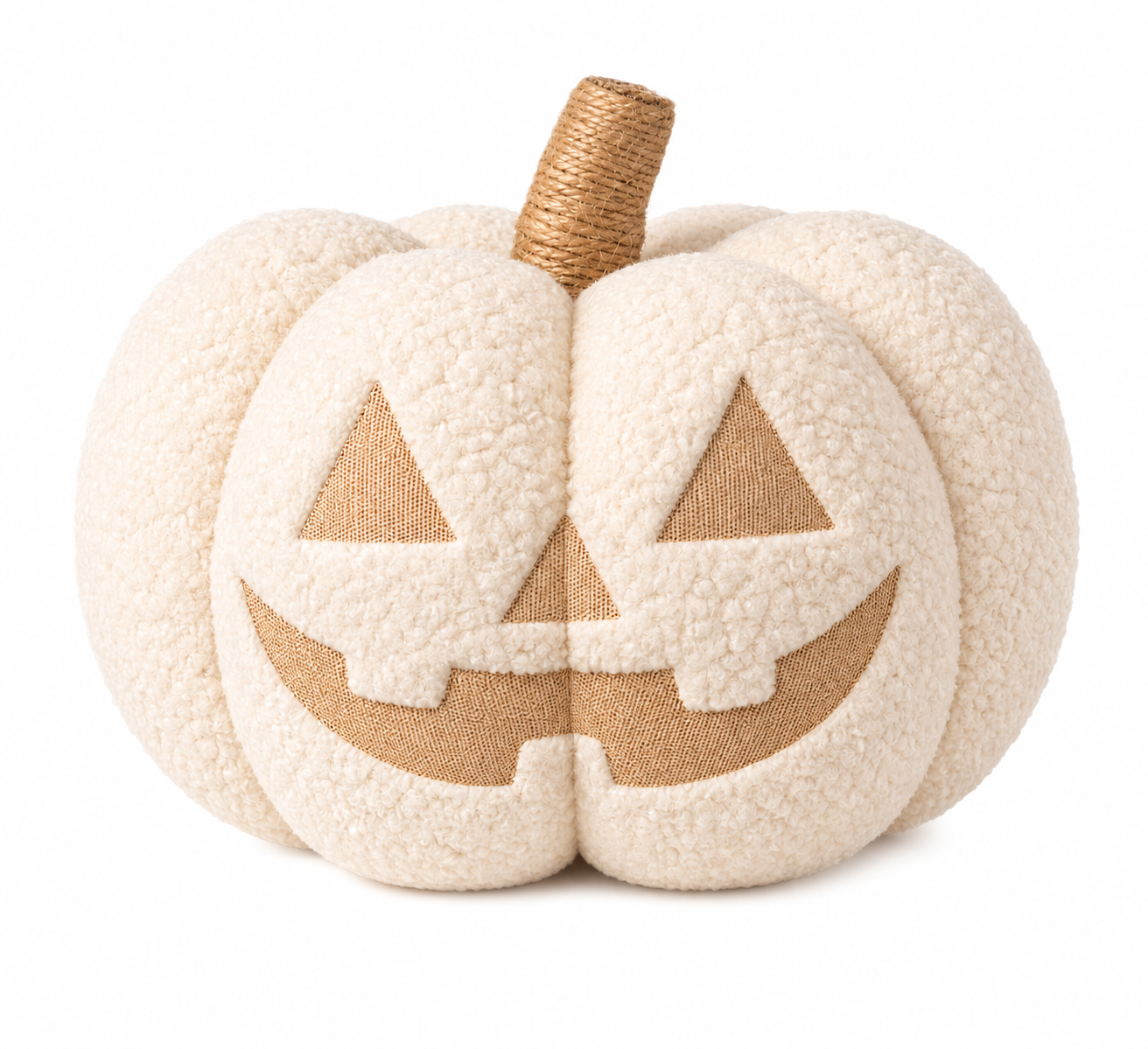 White Plush Jack O'Lantern