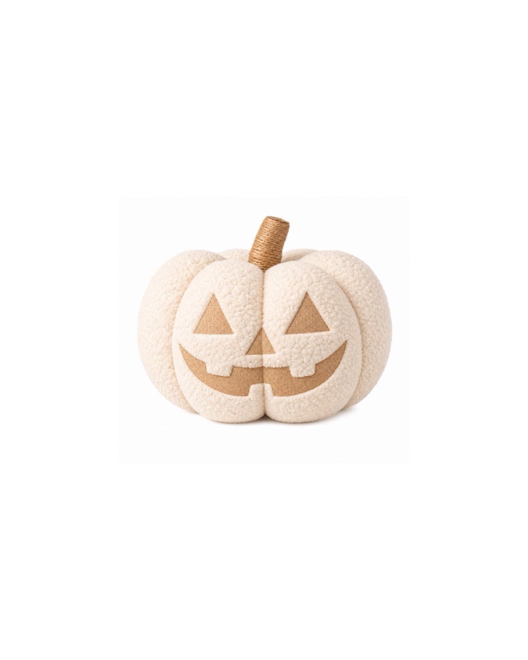 White Plush Jack O'Lantern