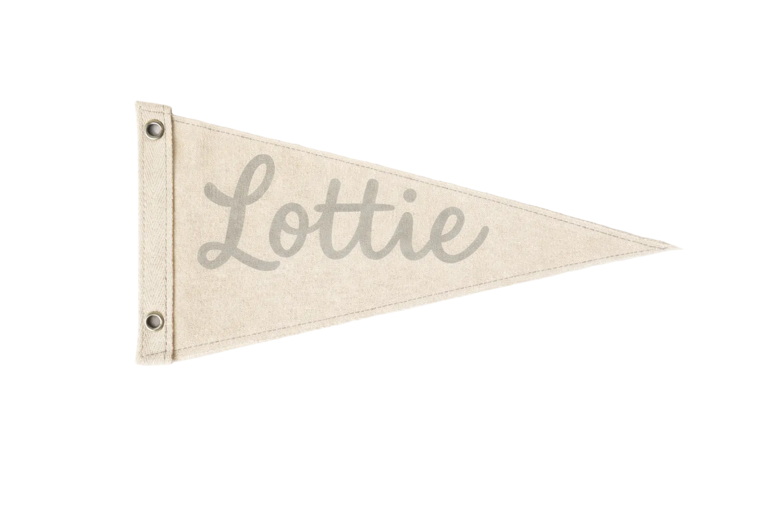 Lottie Canvas Pennant Flag