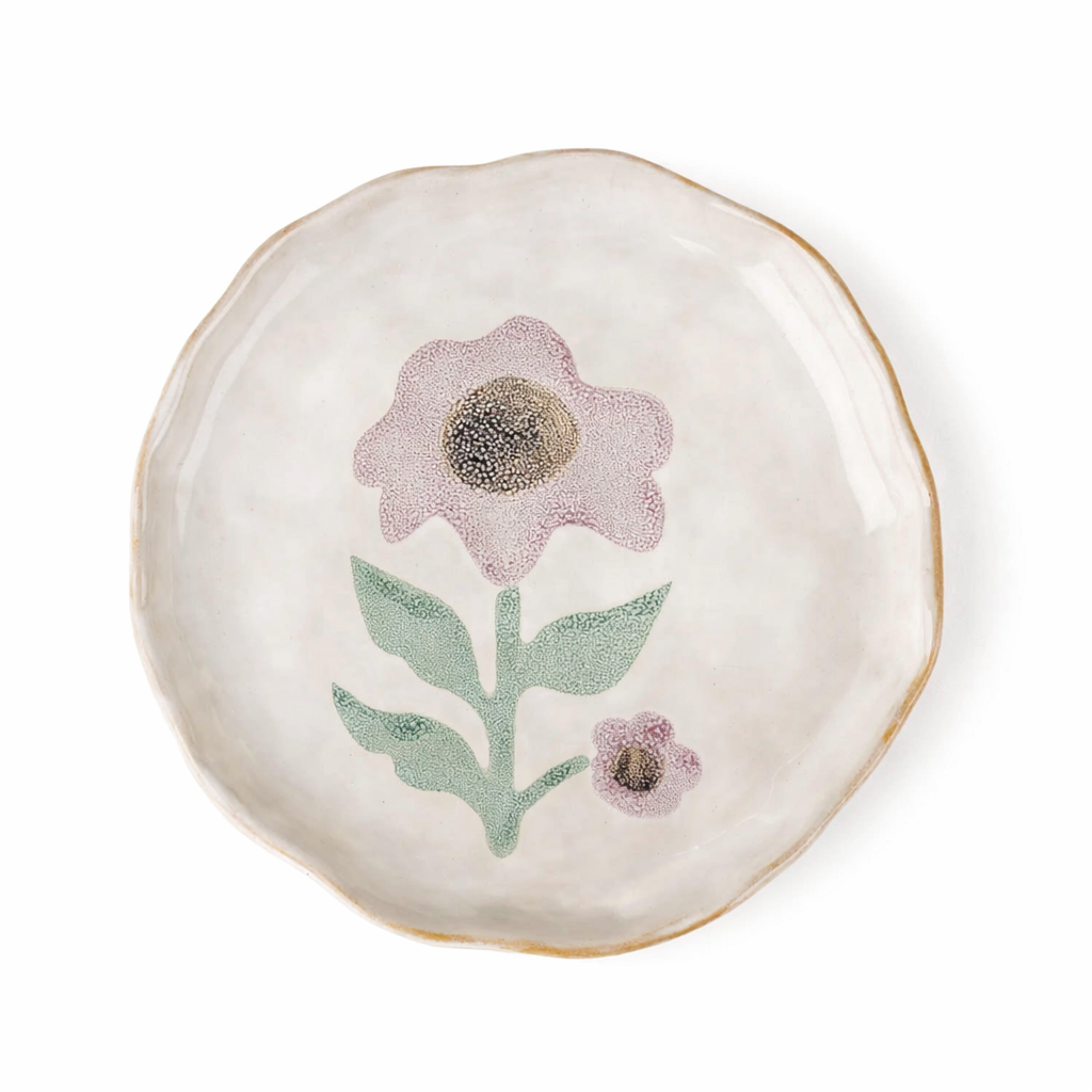 Aster Painted Petals Plate