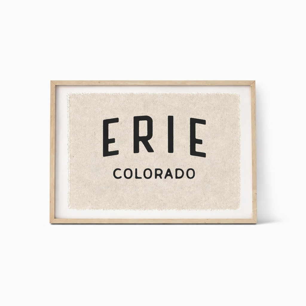 Erie Canvas Art Print