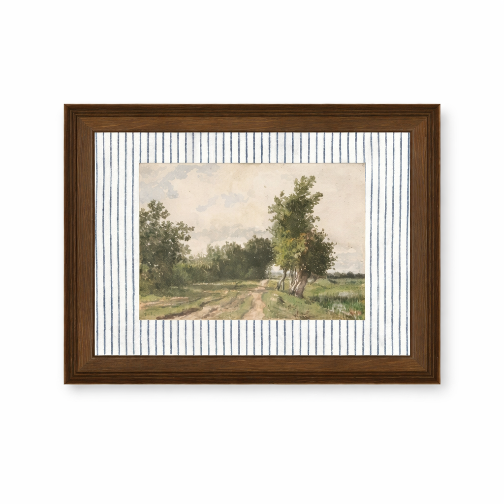 Provence Landscape Framed Art