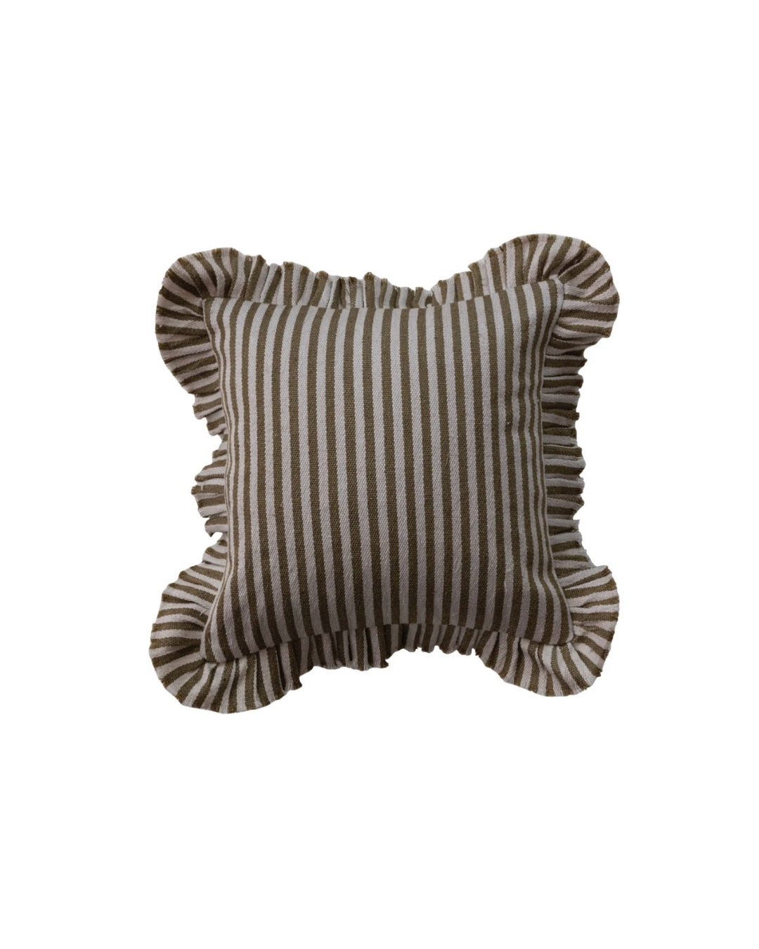 Sienna Ruffle Stripe Pillow