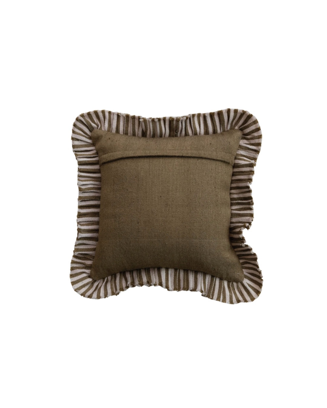Sienna Ruffle Stripe Pillow