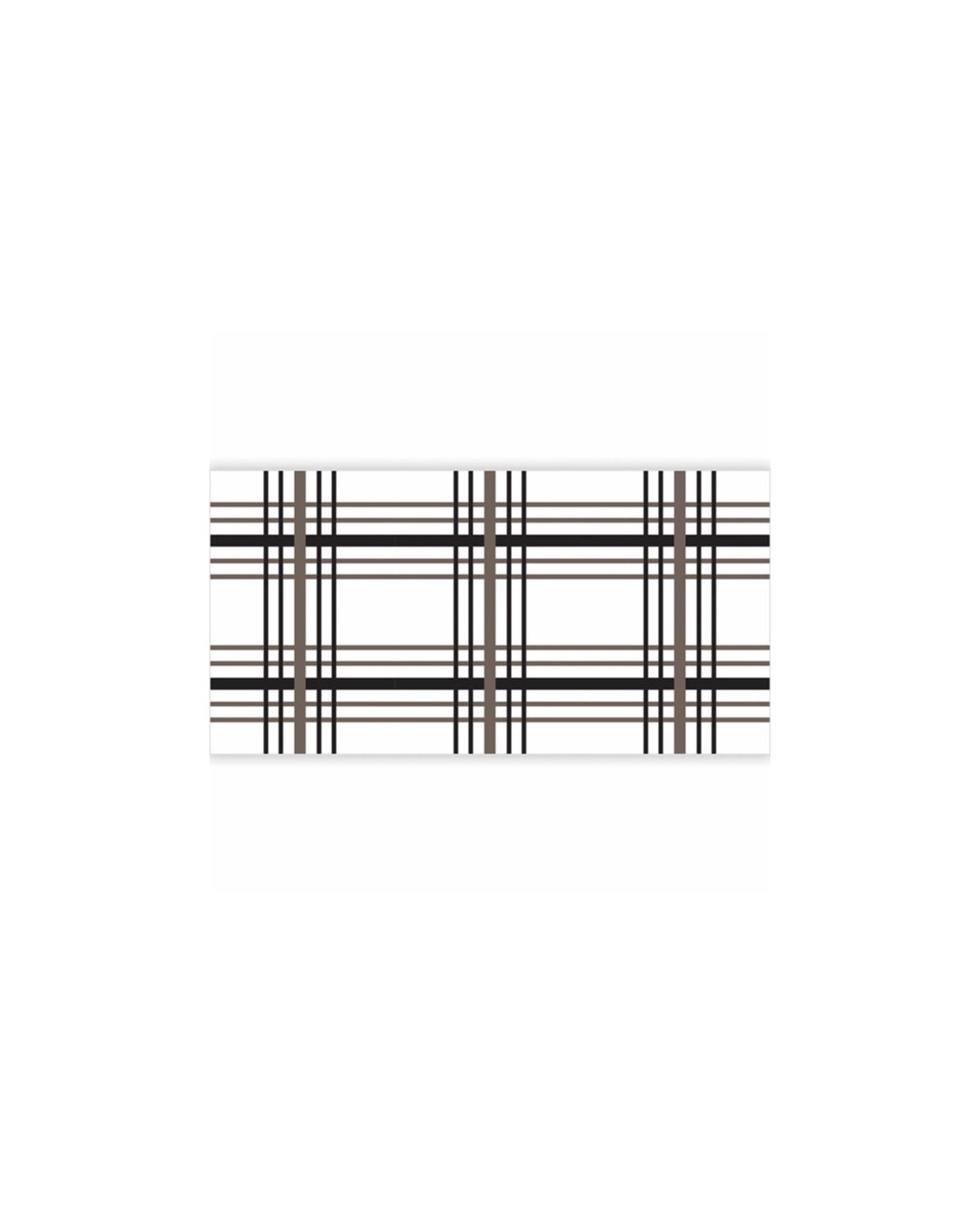 Plaid Paper Table Runner