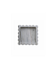 Marble Scalloped Tray