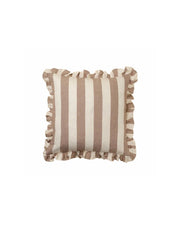 Ruffle Thick Stripe Pillow