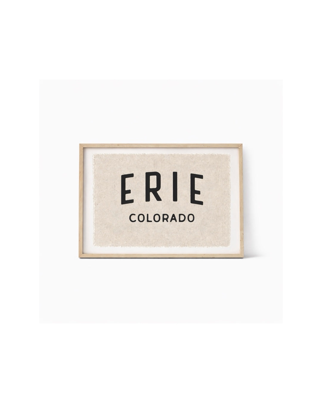 Erie Canvas Art Print