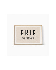 Erie Canvas Art Print