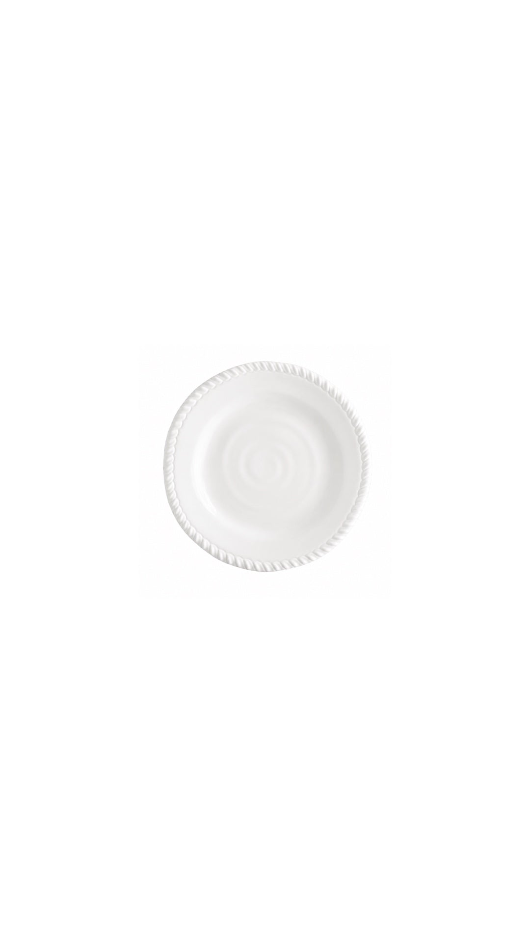 Melamine Plate, White