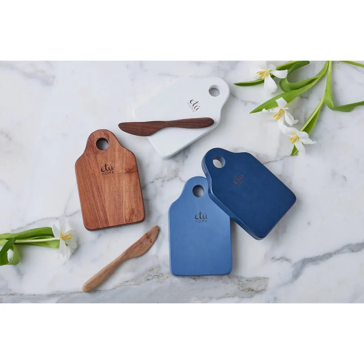 Dutch Cheese Board with Spreader