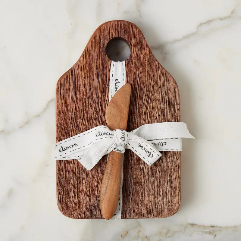 Dutch Cheese Board with Spreader