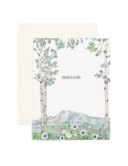 Mountain Vista Congratulations Greeting Card