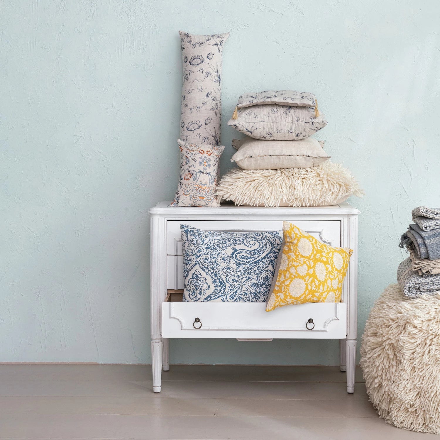 Charleston Printed Lumbar Pillow