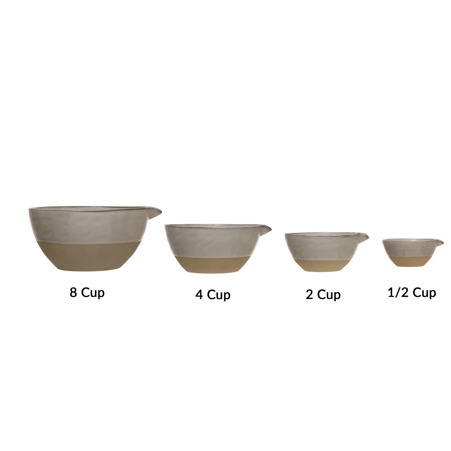 Stoneware Batter Bowls (set of 4)