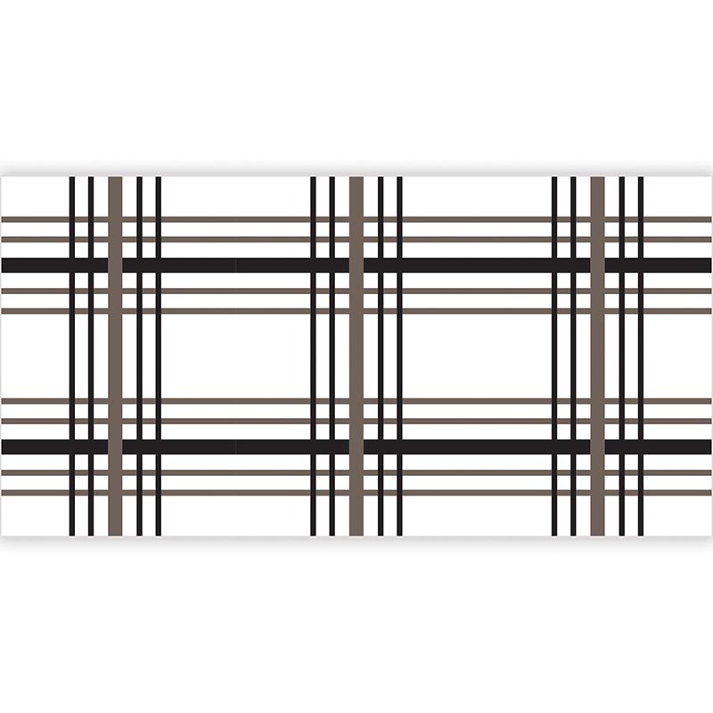 Plaid Paper Table Runner