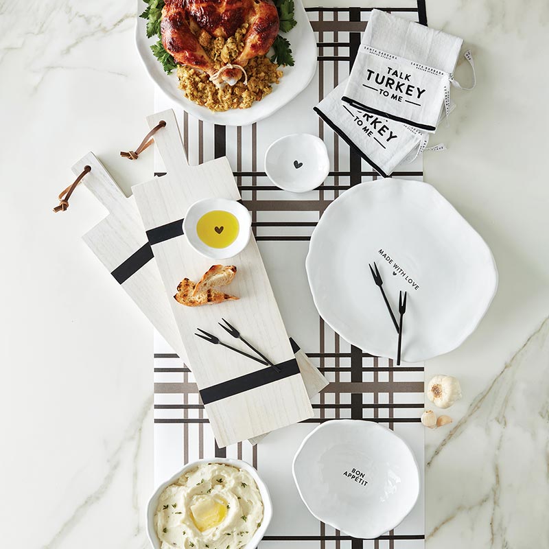 Plaid Paper Table Runner